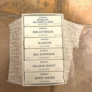 Byredo 6 piece sample set